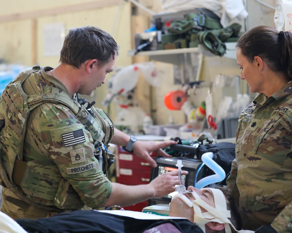 Shaping Greatness: MEDEVAC training builds Expertise at Al Asad