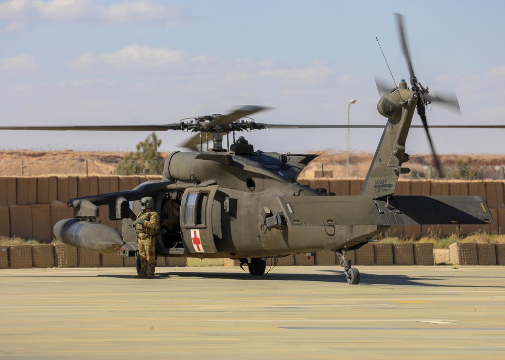 Shaping Greatness: MEDEVAC training builds Expertise at Al Asad