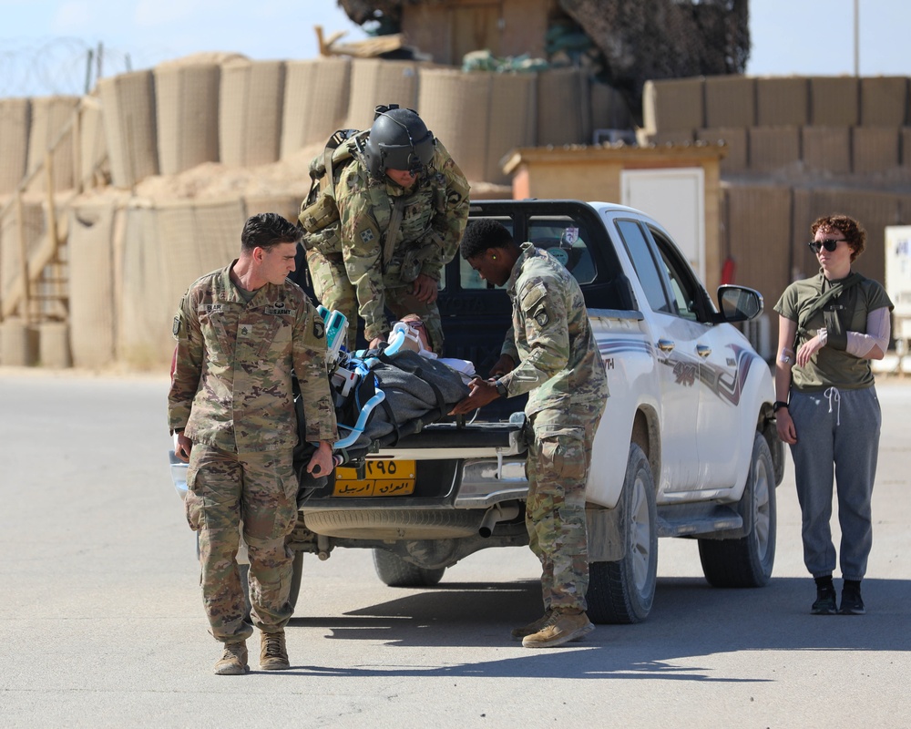 Shaping Greatness: MEDEVAC training builds Expertise at Al Asad