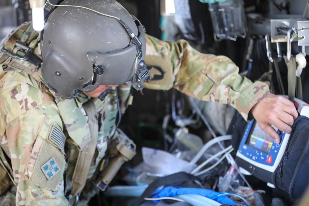 Shaping Greatness: MEDEVAC training builds Expertise at Al Asad