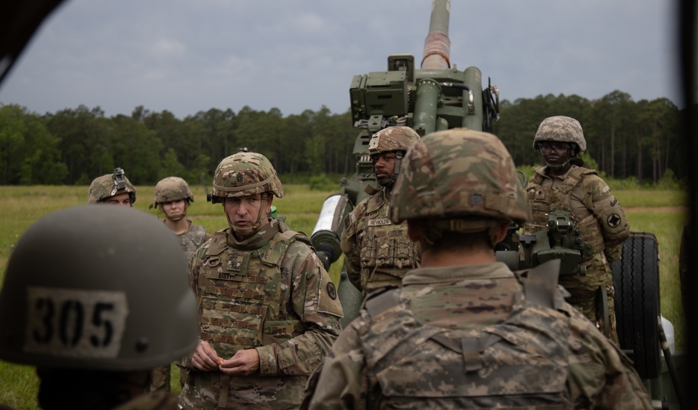 117th Field Artillery conduct annual training at Camp Shelby