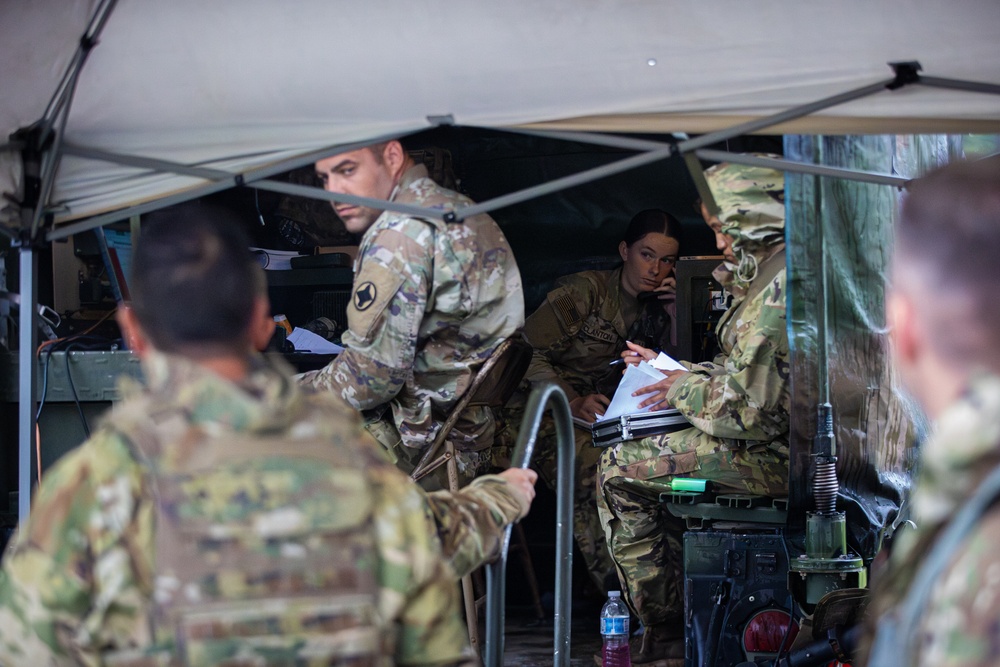 117th Field Artillery conduct annual training at Camp Shelby