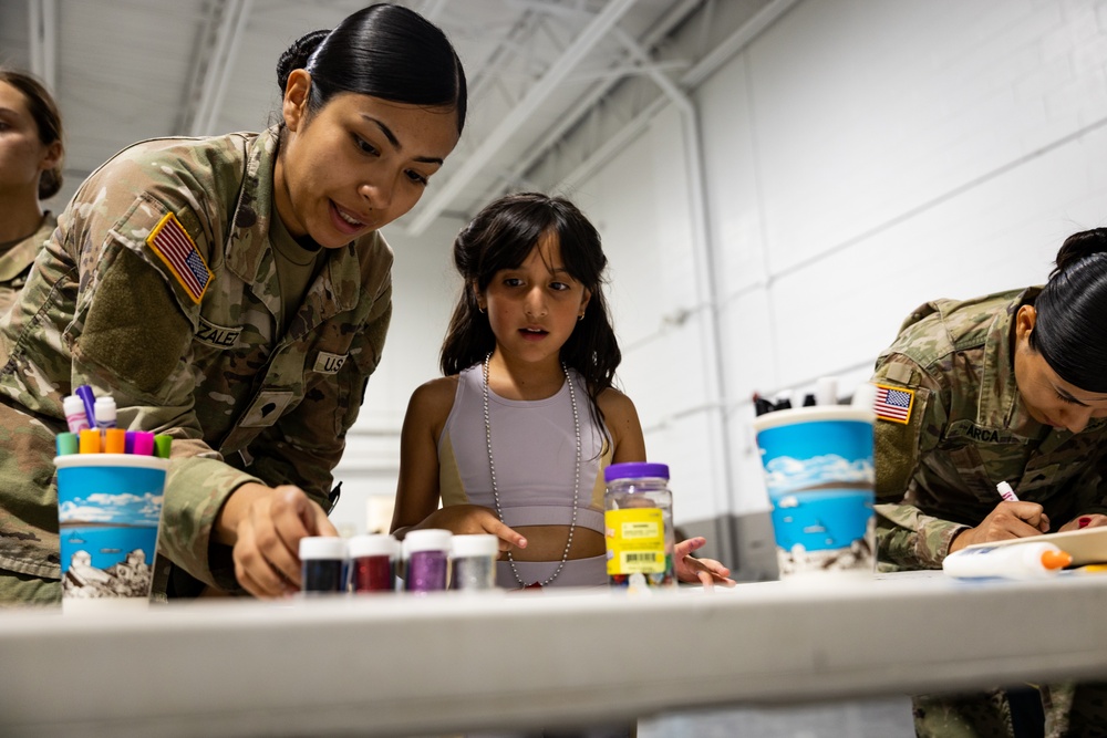 New Jersey National Guard Recruiters Teach Cub Scouts How to Fold The American Flag