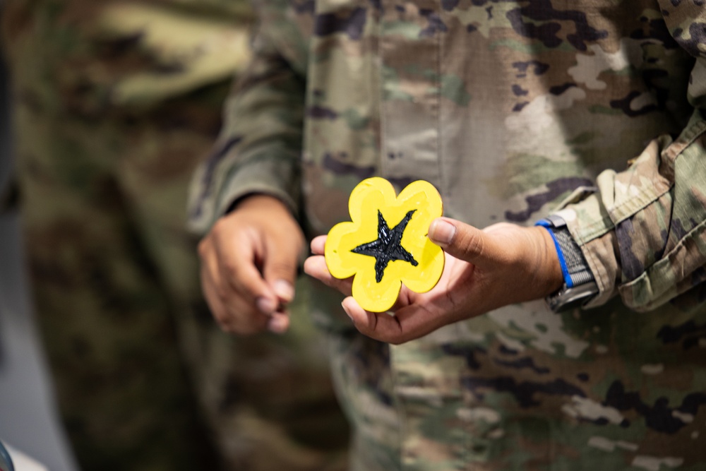 New Jersey National Guard Recruiters Teach Cub Scouts How to Fold The American Flag
