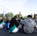 New Jersey National Guard Recruiters Teach Cub Scouts How to Fold The American Flag