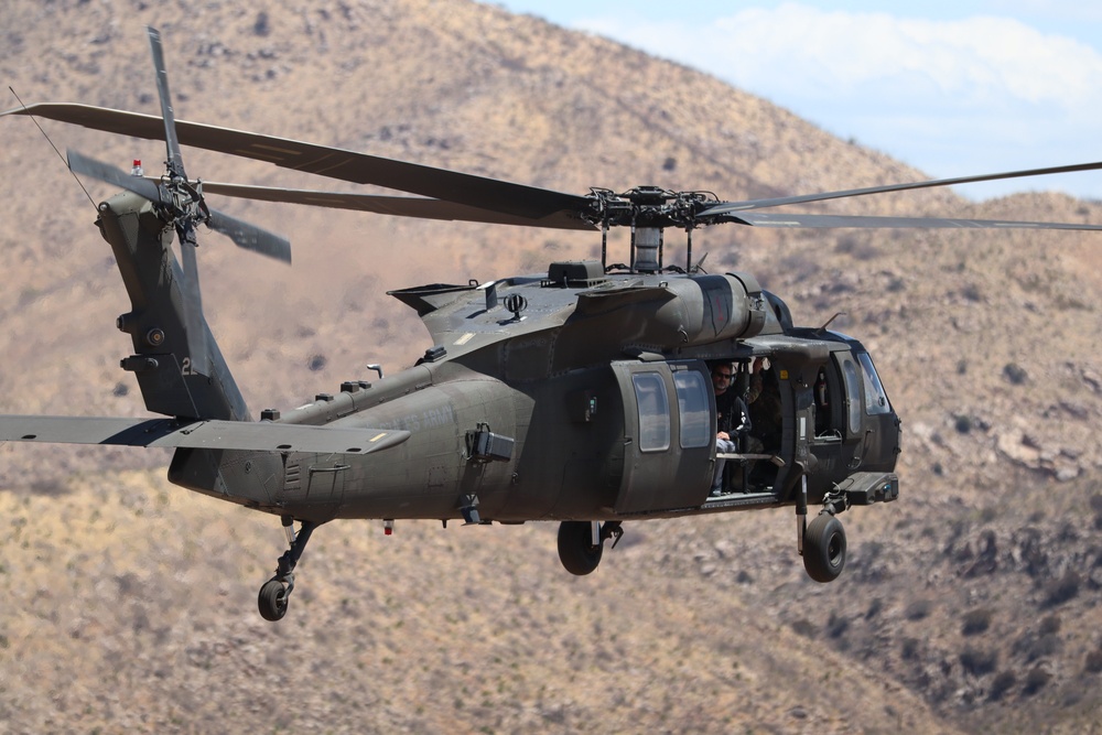Department of Defense joins Mexican military for aerial patrol in Arizona