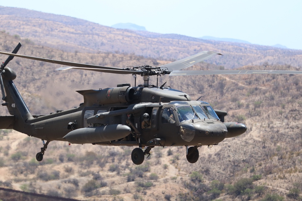 Department of Defense joins Mexican military for aerial patrol in Arizona