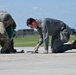 Skyway Chariot: Airmen repair a flight line