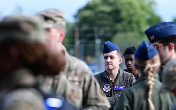 Skyway Chariot: Airmen gear up at simulated deployment line