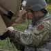 Skyway Chariot: Communications Airmen set up satellite terminal