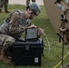 Skyway Chariot: Communications Airmen set up satellite terminal