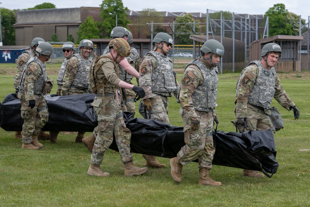 Skyway Chariot: Airmen simulate deployment to RAF Feltwell
