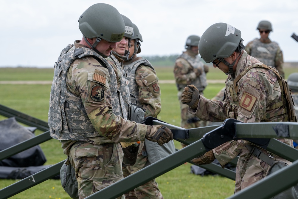 Skyway Chariot: Airmen simulate deployment to RAF Feltwell