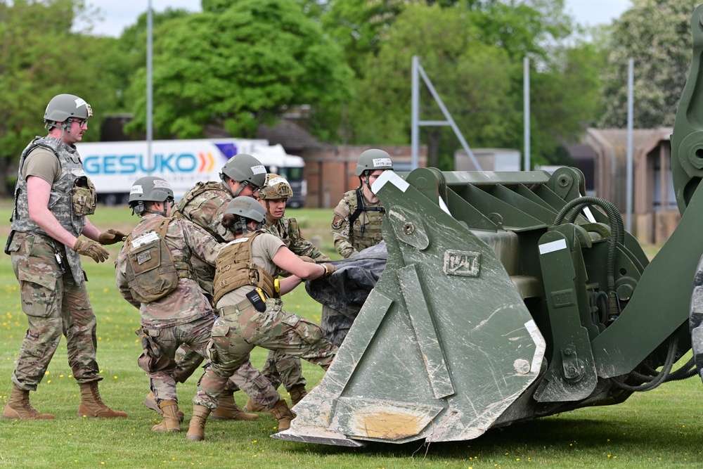 Skyway Chariot: Airmen simulate deployment to RAF Feltwell