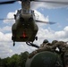 117th Field Artillery and the 169th Aviation train in sling load operations together