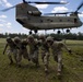 117th Field Artillery and the 169th Aviation train in sling load operations together