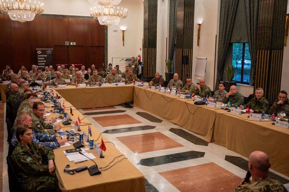 Senior Enlisted Leaders gather in Madrid for ESELS 25