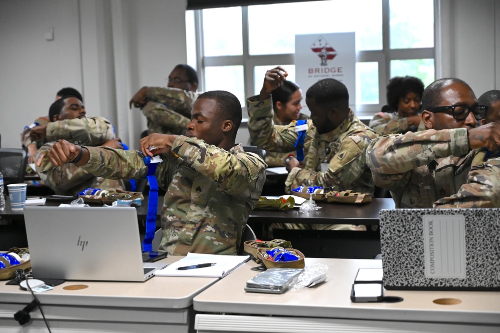 D.C. Army National Guard Medical Detachment provides Combat Lifesaver (CLS) course