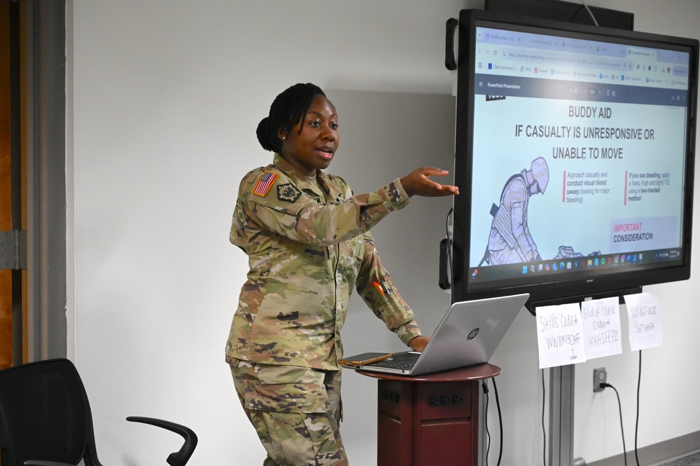 D.C. Army National Guard Medical Detachment provides Combat Lifesaver (CLS) course