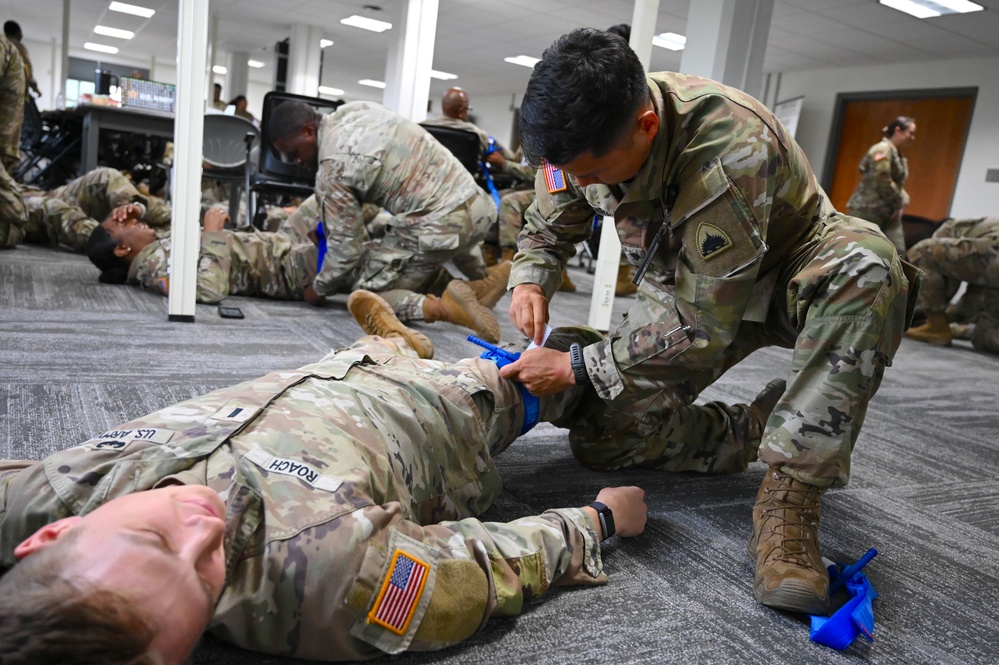 D.C. Army National Guard Medical Detachment provides Combat Lifesaver (CLS) course