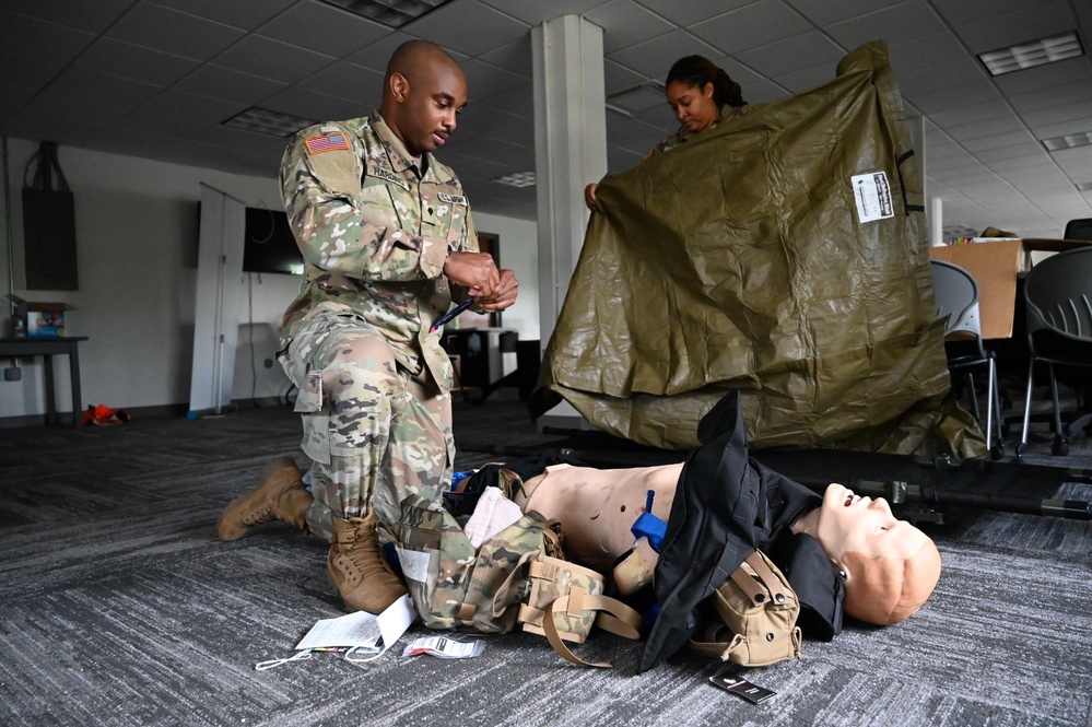 D.C. Army National Guard Medical Detachment provides Combat Lifesaver (CLS) course