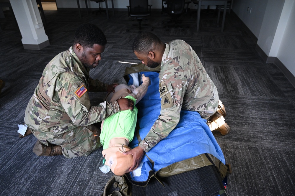 D.C. Army National Guard Medical Detachment provides Combat Lifesaver (CLS) course