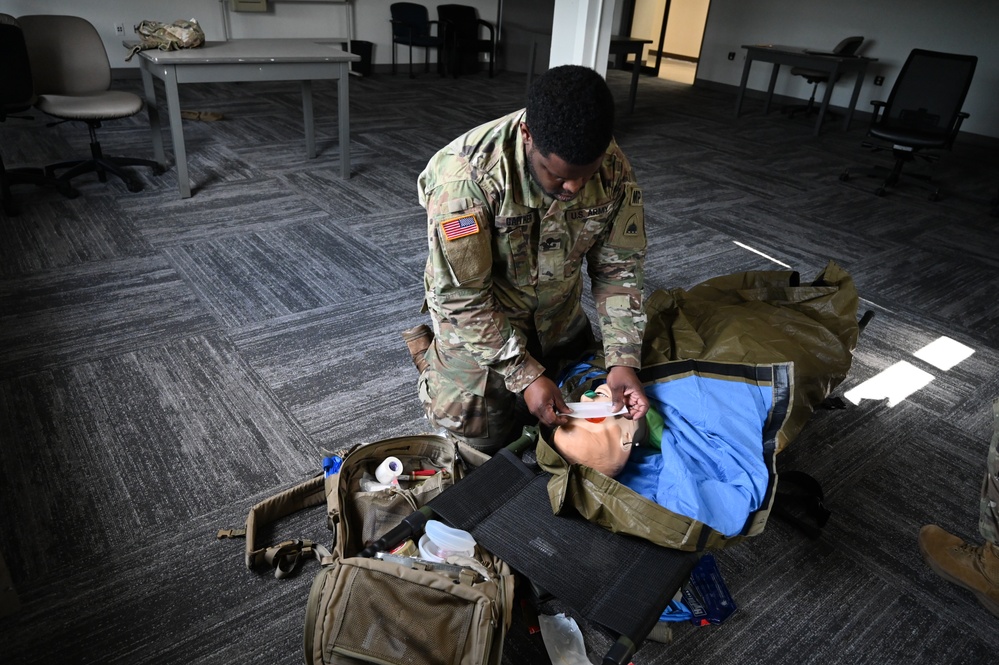 D.C. Army National Guard Medical Detachment provides Combat Lifesaver (CLS) course