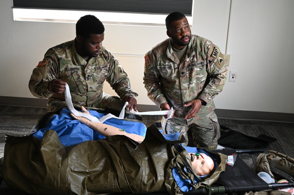 D.C. Army National Guard Medical Detachment provides Combat Lifesaver (CLS) course