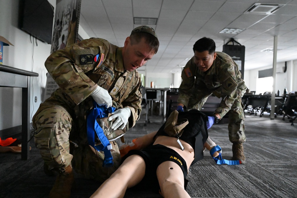 D.C. Army National Guard Medical Detachment provides Combat Lifesaver (CLS) course