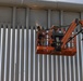 U.S. Marines reinforce southern section of the southern border barrier