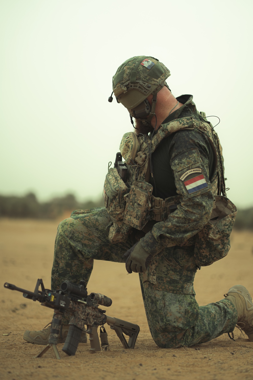 Dutch recon forces sharpen gunnery skills in Senegal during African Lion 2025