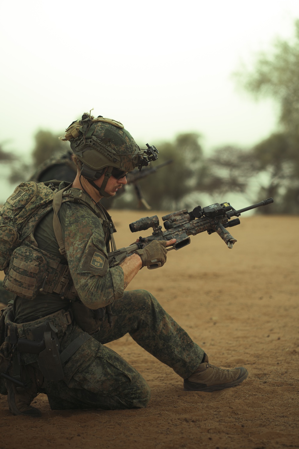 Dutch recon forces sharpen gunnery skills in Senegal during African Lion 2025