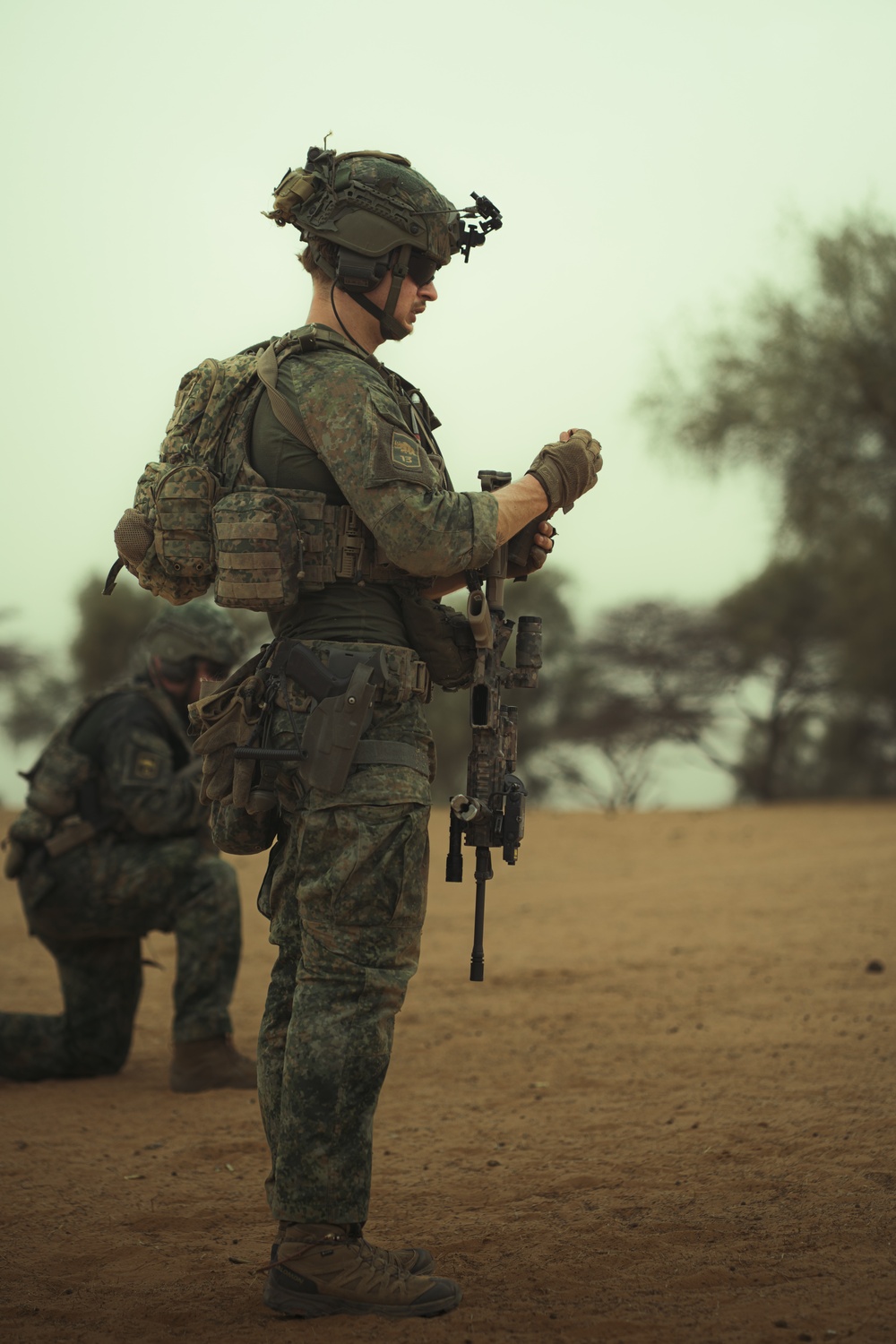 Dutch recon forces sharpen gunnery skills in Senegal during African Lion 2025