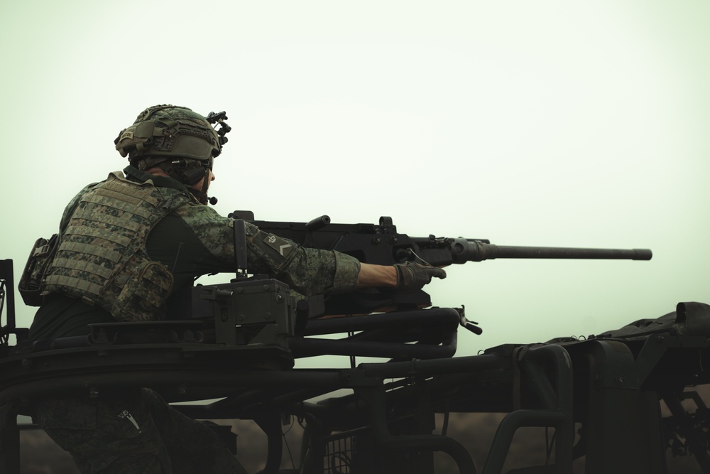 Dutch recon forces sharpen gunnery skills in Senegal during African Lion 2025
