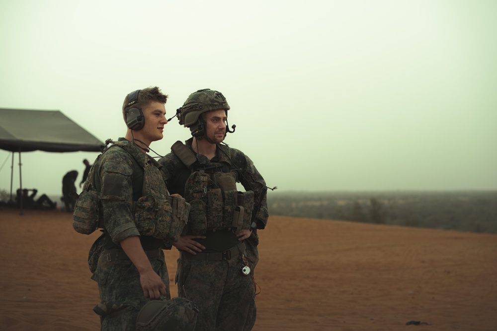 Dutch recon forces sharpen gunnery skills in Senegal during African Lion 2025
