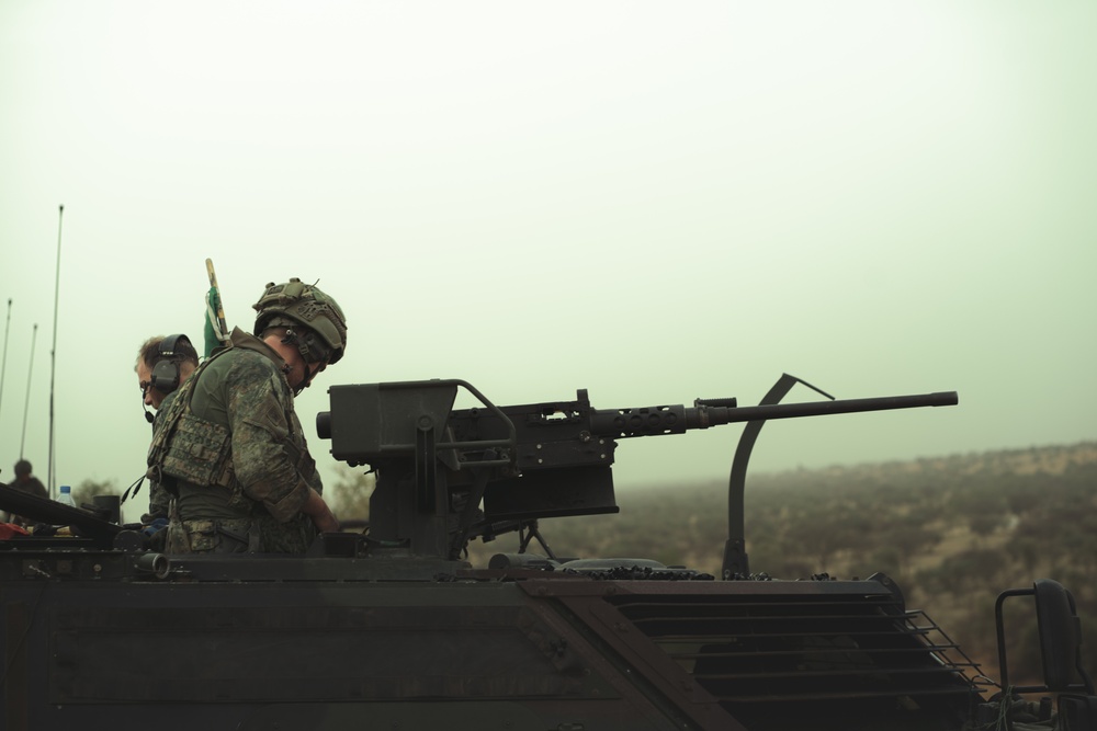 Dutch recon forces sharpen gunnery skills in Senegal during African Lion 2025