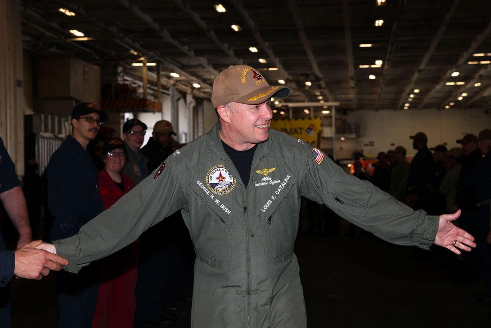 Daily Operations Aboard USS George H.W. Bush (CVN 77)