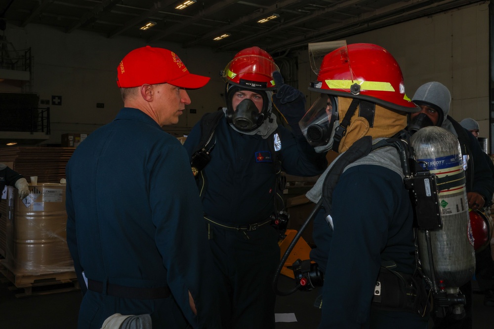 Daily Operations Aboard USS George H.W. Bush (CVN 77)