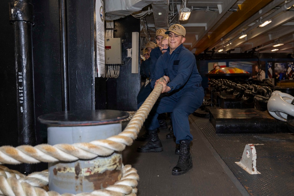 Daily Operations Aboard USS George H.W. Bush (CVN 77)