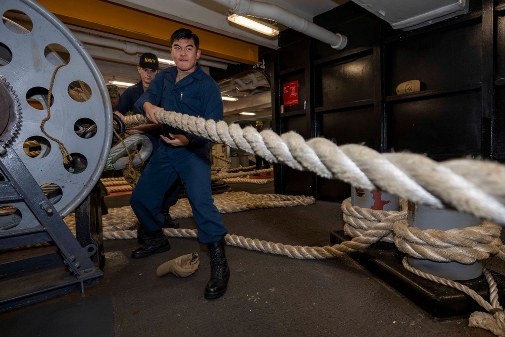 Daily Operations Aboard USS George H.W. Bush (CVN 77)
