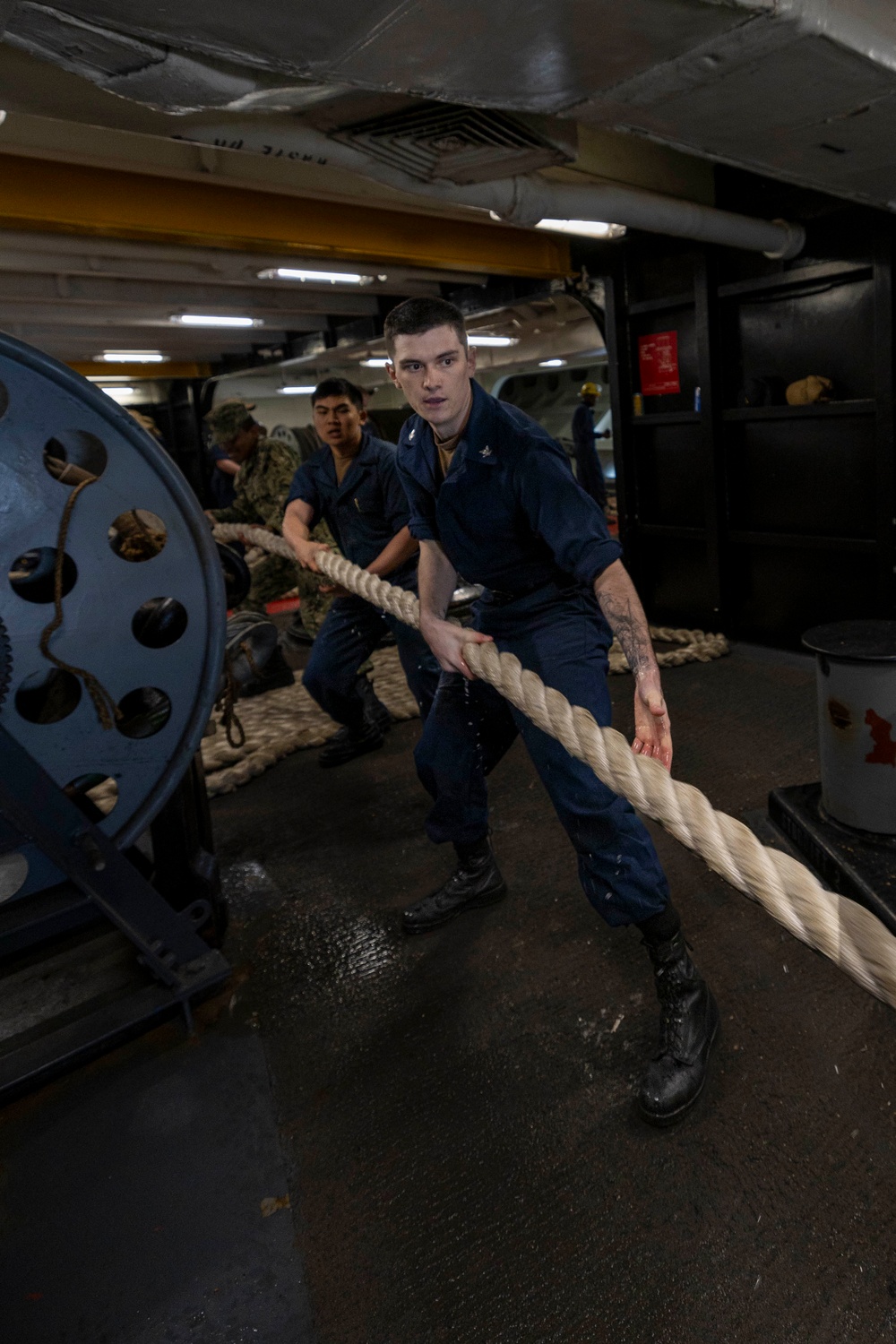 Daily Operations Aboard USS George H.W. Bush (CVN 77)