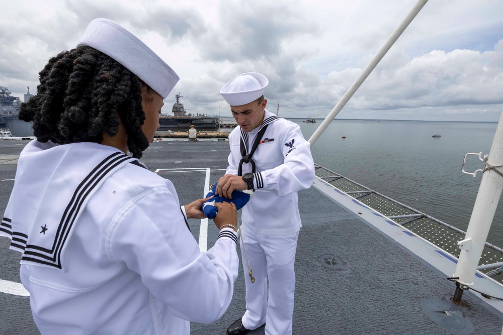 Daily Operations Aboard USS George H.W. Bush (CVN 77)