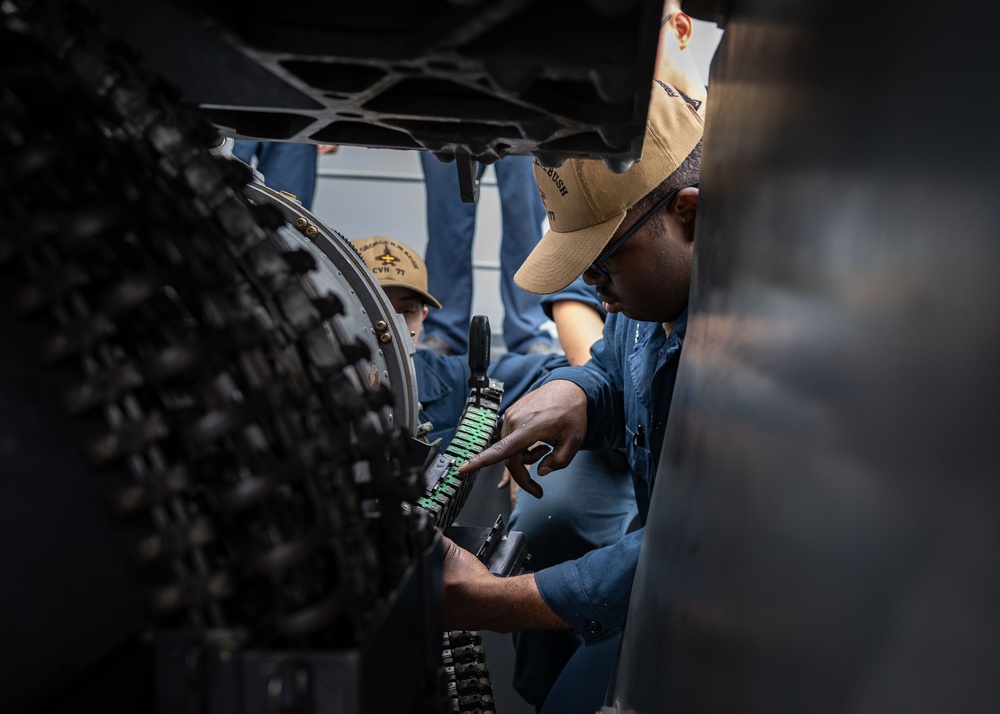 Daily Operations Aboard USS George H.W. Bush (CVN 77)