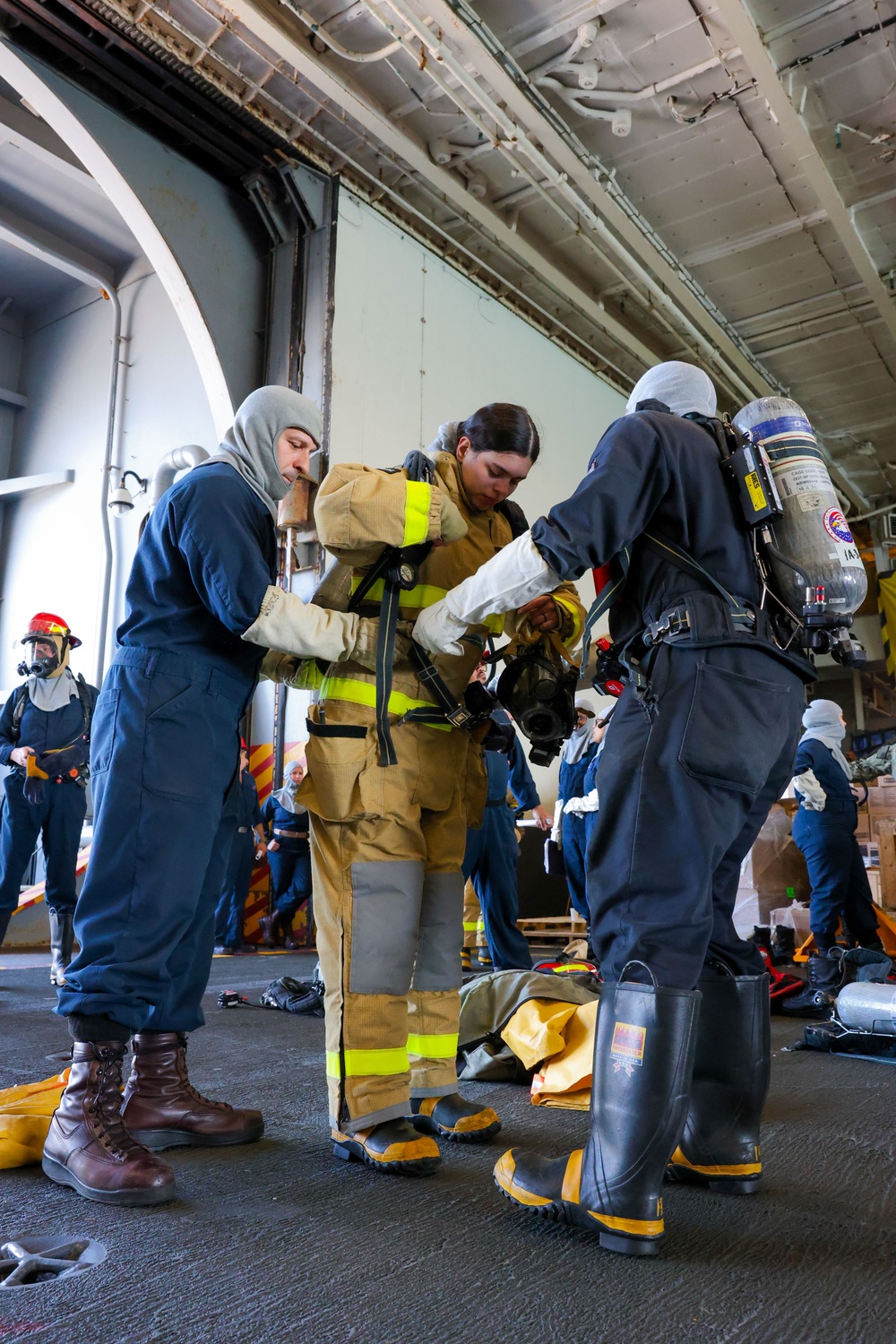 Daily Operations Aboard USS George H.W. Bush (CVN 77)