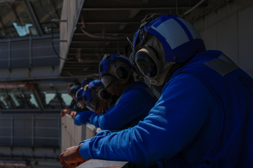 Daily Operations Aboard USS George H.W. Bush (CVN 77)