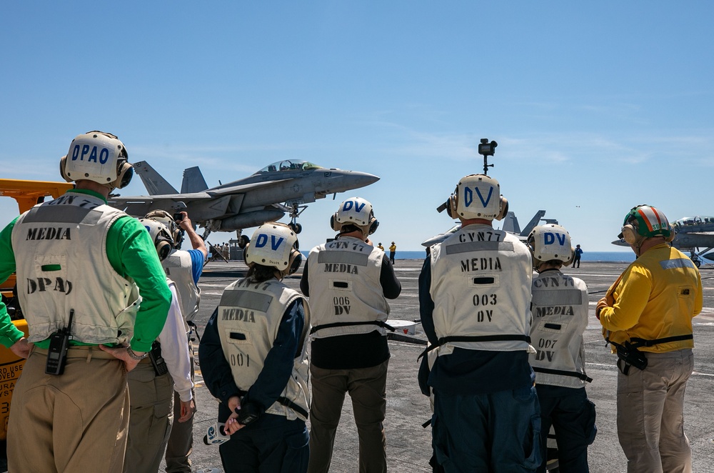 Daily Operations Aboard USS George H.W. Bush (CVN 77)
