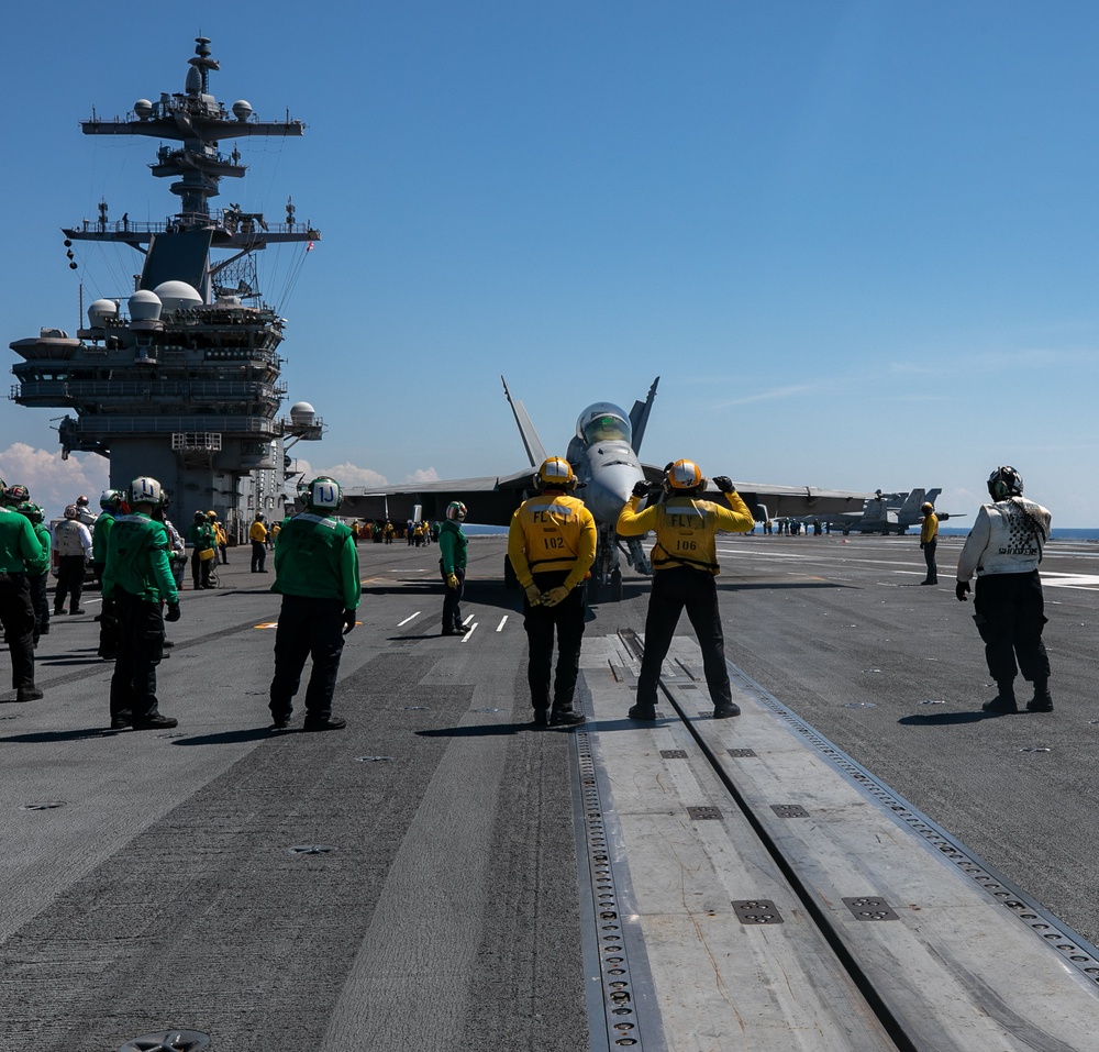Daily Operations Aboard USS George H.W. Bush (CVN 77)