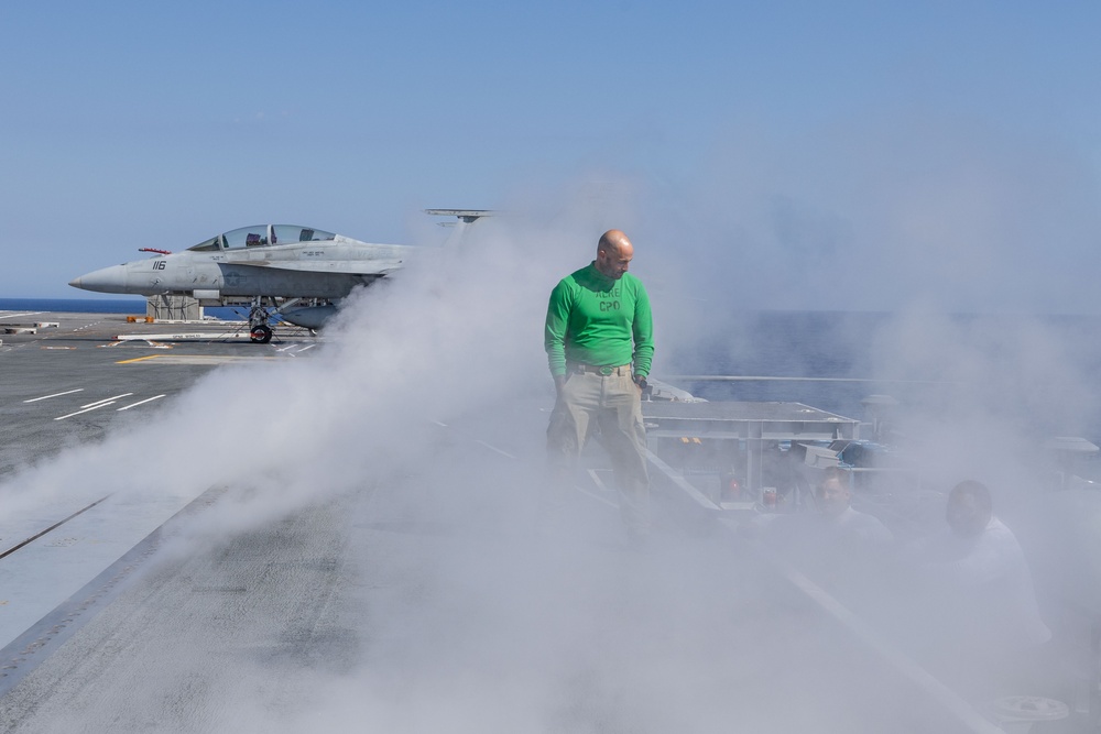 Daily Operations Aboard USS George H.W. Bush (CVN 77)