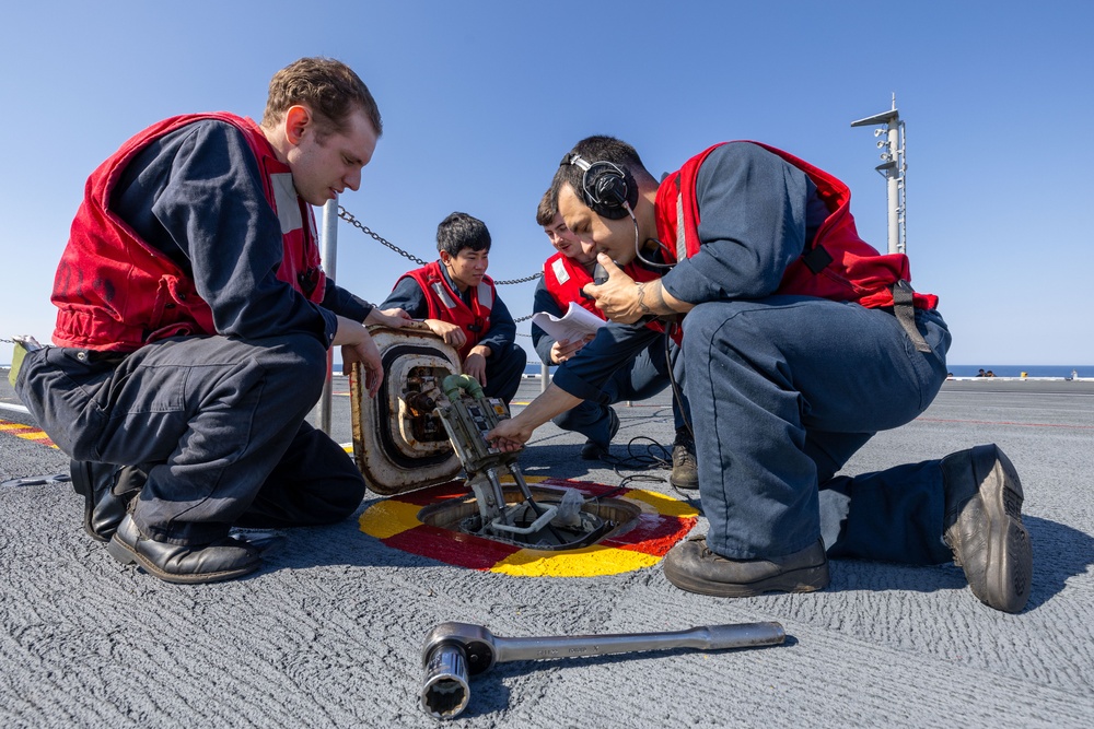 Daily Operations Aboard USS George H.W. Bush (CVN 77)