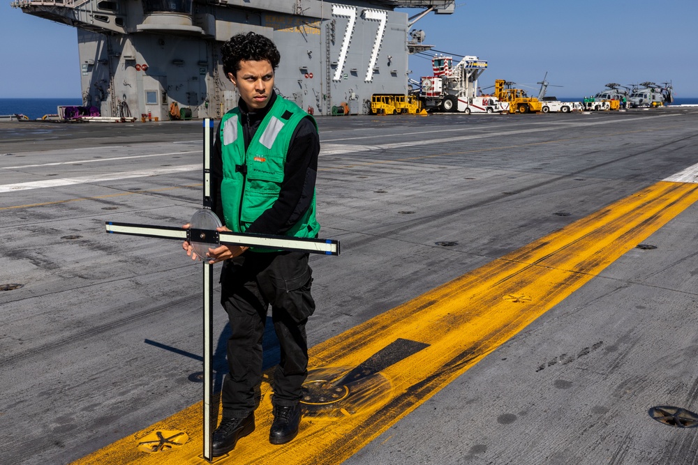 Daily Operations Aboard USS George H.W. Bush (CVN 77)